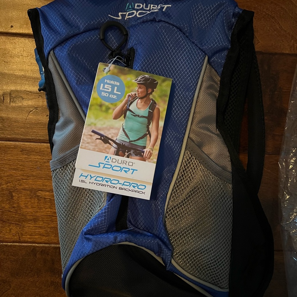 Aduro Sport Hydration Backpack [Hydro-Pro], 1.5 L  Blue, New With Tags